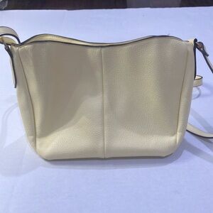 Elegant Light Yellow Shoulder Bag